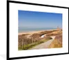 MuchoWow® Gerahmtes Poster Strand - Meer - Leuchtturm - Produktbild-Vorschau 1
