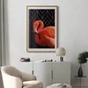 Posterpapier Poster - Flamingo Solo 21x30 cm Tiere Produktbild-Vorschau 2