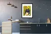 MuchoWow® MuchoWow® Gerahmtes Poster Bäuerin mit gelbem Produktbild-Vorschau 5