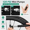 Fahrrad Werkzeugset mit 120 PSI Mini Pumpe,16in1 Produktbild-Vorschau 4