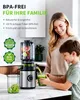 Slow Juicer Entsafter mit 140-mm-Einfüllöffnung,hoher Produktbild-Vorschau 12