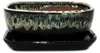 vaso per bonsai con sottovaso, misura 3 - bianco e nero - Anteprima dell’immagine prodotto 1
