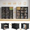 Mondeer DIY Schuhschrank 3x7 Stufiger Kunststoff-Schuhregal Produktbild-Vorschau 5