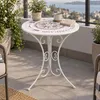 Garden Pleasure Tisch BAYO rund Ø60cm Metall mit Vintage Produktbild-Vorschau 4