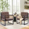 Designerski fotel COLAMY, wygodny tapicerowany fotel z Podgląd zdjęcia produktu 5