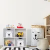 Relaxdays Kinderregal Bär, 2 Schubladen, 2 offene Fächer, H Produktbild-Vorschau 2