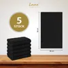 Zestaw 5 ręczników gości Lavea®, 30x50 cm, miękkie i Podgląd zdjęcia produktu 2