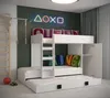 Etagenbett für Kinder Toledo 2 Stockbett mit Treppe und Produktbild-Vorschau 3