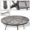 Gartentisch Metalltisch Streckmetalltisch Terrassentisch Esstisch Tisch Rund Las Vegas 120 x 71 cm online kaufen 4031765940504 94050 Produktbild-Vorschau