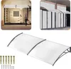 UISEBRT 300*100cm Šedá stříška na střešní okno stříška na Náhled obrázku produktu 1