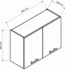 Teano - Cucina, Marrone Rovere, Modulabile, Anteprima dell’immagine prodotto 9