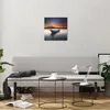 Bilder auf glas - Einteilig - Westen Sonne Boot - 40x40cm - Produktbild-Vorschau 6