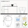 LECHUZA-Pflanzgefäß CLASSICO Color 21 Sandbraun | Produktbild-Vorschau 13