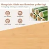 Wózek kuchenny bambusowy z szufladą i kółkami, 104x40x89 cm Podgląd zdjęcia produktu 4