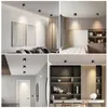 ZMH 2ER LED Deckenspot Aufbaustrahler Rund Schwarz Aufbau Produktbild-Vorschau 8