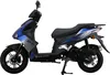 Motorroller Mustang FI 50 ccm 45 kmh EURO 5 blau-grau Produktbild-Vorschau 6
