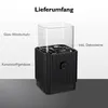 tepro Tisch-Gasfeuerstelle quadratisch mit Glasaufsatz, Produktbild-Vorschau 4