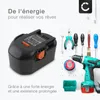 CELLONIC 2x Batterie pour Outil Compatible avec AEG BS 14 Voir les images du produit 6