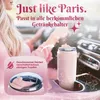 Paris Hilton  pinke Edelstahl Trinkflasche mit Produktbild-Vorschau 5