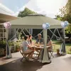 Kiosque de jardin XMTECH, kiosque pop-up 3 x 3 m avec toit Voir les images du produit 14