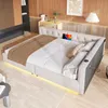 Flieks Lit de jour Daybed Canapé-lit 140x200cm avec USB & Voir les images du produit 4