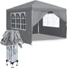 Pavillon 3x3m Faltpavillon Wasserdicht Stabil Winterfest Produktbild-Vorschau 1