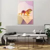 Bilder auf glas - Einteilig - Löwe Illustration modern - Produktbild-Vorschau 6