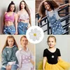 20 Stück Patches zum Aufbügeln Gänseblümchen Blumen Produktbild-Vorschau 3