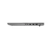 Side view of a silver laptop on a white background. Produktbild-Vorschau