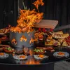 Feuerplatte 80cm - massive 5mm Grillplatte für die Produktbild-Vorschau 2
