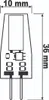 LUMILED LED Lampen G4 10er Set Leuchtmittel 3W = 30W 4000K Produktbild-Vorschau 10