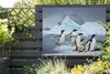 Gartenposter - 120x80 cm - Pinguine springen aus dem Wasser Produktbild-Vorschau 6