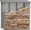 Kaminholzregal FLAMMO L mit Rückwand Produktbild-Vorschau 1