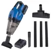 A cordless handheld vacuum cleaner and its accessories are displayed against a white background. Anteprima dell’immagine prodotto