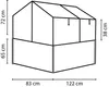 Vitavia Gaia Jumbo chladiaci rám, HKP 4 mm, čierny Náhľad obrázku produktu 4