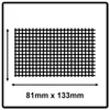 Mirka ABRANET Grip brúsne pásy 81x133mm P180 50 ks ( Náhľad obrázku produktu 3
