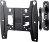 A black TV wall mount bracket is shown against a white background. Anteprima dell’immagine prodotto