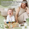 Montessori Spielzeug ab 1 Jahr,9 in 1 Holzspielzeug Produktbild-Vorschau 2