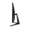 Side view of a black computer monitor on a white background. Produktbild-Vorschau