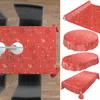 Tischdecke Wachstuch Weihnachten Rot Robust Wasserabweisend Produktbild-Vorschau 6