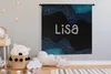 MuchoWow® Wandteppich Wandbehang Lisa - Pastell - Mädchen Produktbild-Vorschau 3