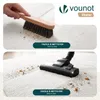 VOUNOT® Weicher Kurzflor Teppich Wohnzimmer mit Produktbild-Vorschau 7