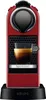 A close-up front view of a red Nespresso coffee machine. Anteprima dell’immagine prodotto