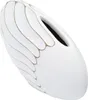 Mauro Ferretti Vase Linien 34x11,5x24,5 cm weiß gewaschen Produktbild-Vorschau 3