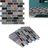 Relaxdays, lot de 10 autocollants pour carrelage, aspect Voir les images du produit 1