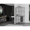 Mexen Kioto+ L Duschwand mit Ablage Walk-in 120 x 200 cm, Produktbild-Vorschau 2