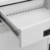 vidaXL Büroschrank Hellgrau 90x40x102 cm Stahl Produktbild-Vorschau 10