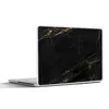 MuchoWow® Laptop Aufkleber Sticker Cover Marmor - Schwarz - Produktbild-Vorschau 1