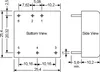 MEANWELL DKA30A-15, DC DC-Wandler, 9-18V, ±15V ±1000mA 30W Produktbild-Vorschau 2