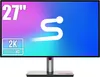 A computer monitor with a colorful background and graphic elements. Produktbild-Vorschau